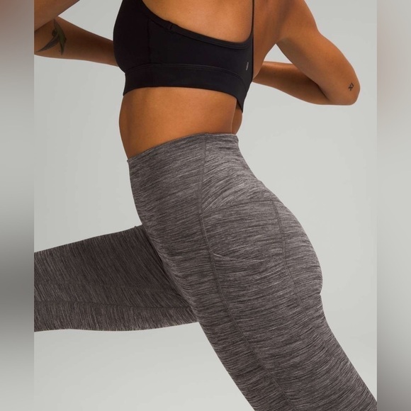 Lululemon Align  High-Rise Pant with Pockets 25"
Heathered Black - Picture 4 of 7